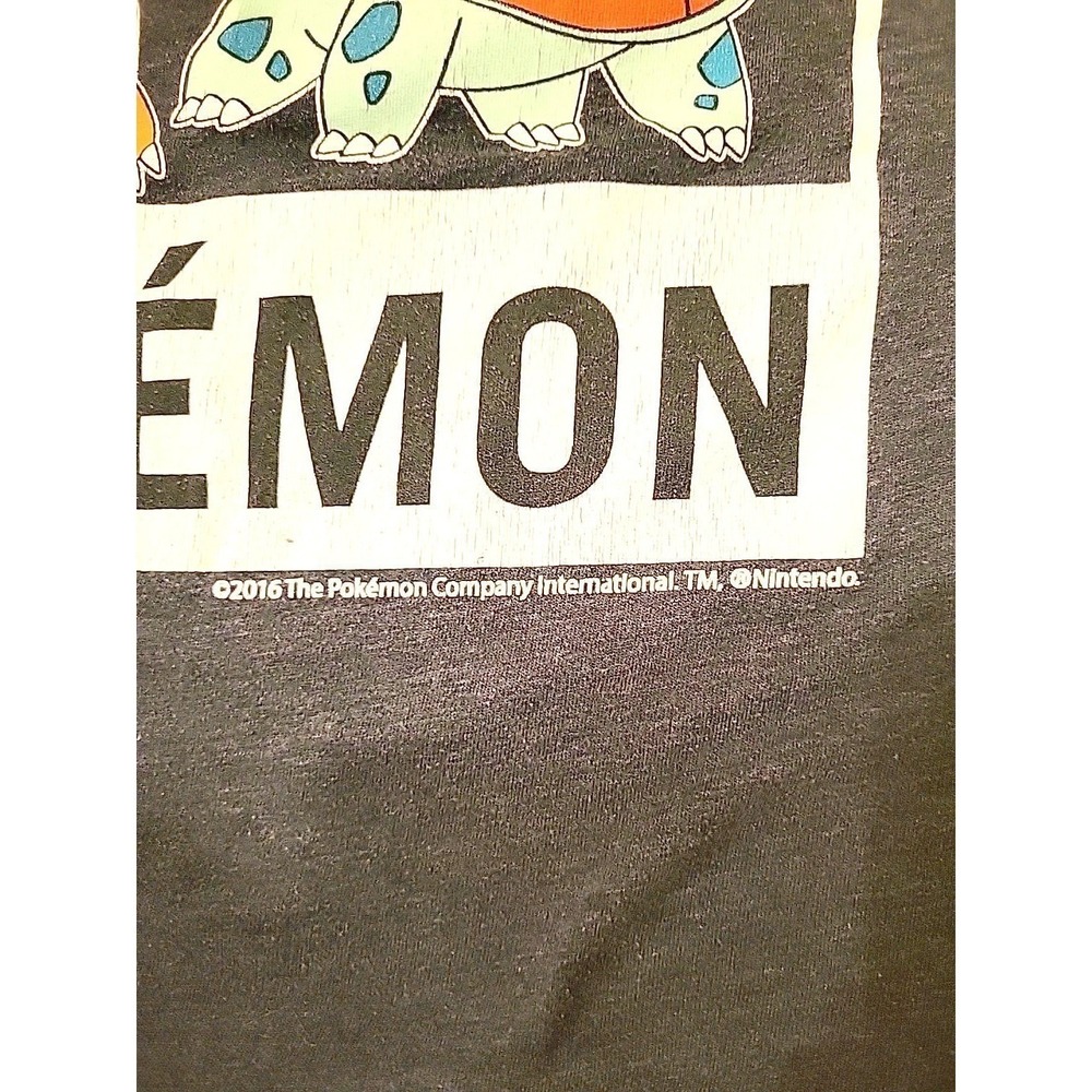 Abercrombie Kids Pikachu Pokemon Nintendo Gray T-Shirt Boys 13/14 Fit Women XS/S - Picture 8 of 12